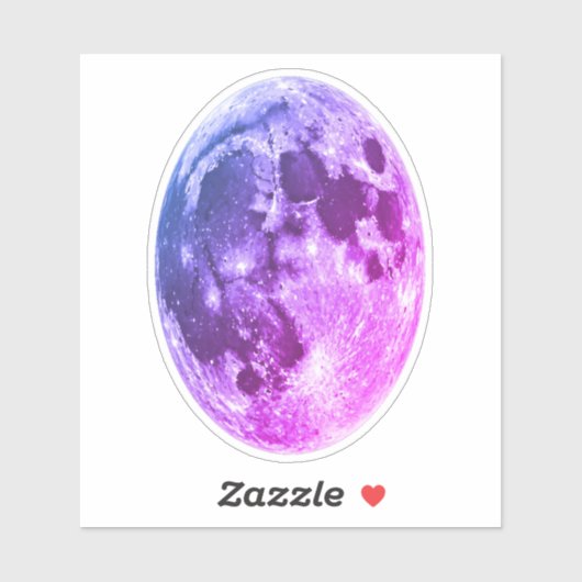 Moon Stars Stickers – hemelse esthetiek (Vel)