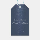 Moon Stars & String Lights Vrijgezellenfeest Cadeaulabel (Voorkant)