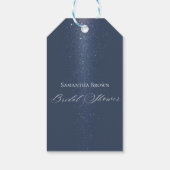 Moon Stars & String Lights Vrijgezellenfeest Cadeaulabel (Achterkant)