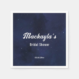 Moon Stars & String Lights Vrijgezellenfeest Servet