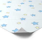 Moon & Stars (Twinkle Twinkle Little Star) Poster (Hoek)