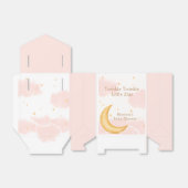 Moon Stars Twinkle Twinkle Meisje Baby shower Bedankdoosjes (Uitgevouwen)