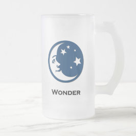 Moon Stars Wonder Matglas Bierpul