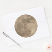 Moon Sticker Full Moon Stickers Fun Moon Giften (Envelop)