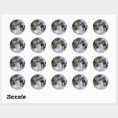 Moon-stickers Ronde Sticker (Vel)