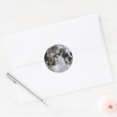 Moon-stickers Ronde Sticker (Envelop)