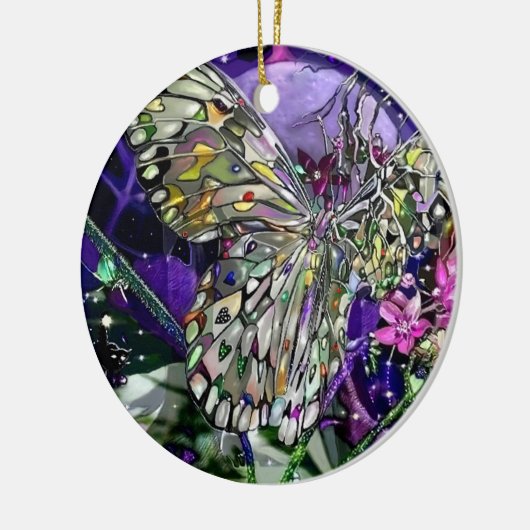 Moon Struck. Keramisch Ornament (Links)