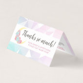 Moon & Succulent Pastel Mystic Boho Hartelijk dank Kaart (Voorkant)