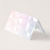 Moon & Succulent Pastel Mystic Boho Hartelijk dank Kaart (Achterkant)