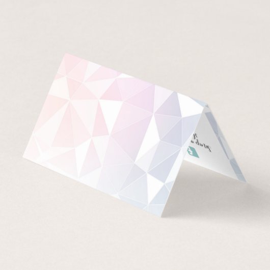 Moon & Succulent Pastel Mystic Boho Hartelijk dank Kaart (Achterkant)