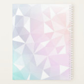 Moon & Succulents Pastel Mystic Boho Floral Cactus Planner (Achterkant)