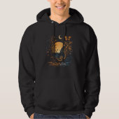 Moon Sun Celestial Monarch Butterfly  2 Hoodie (Voorkant)