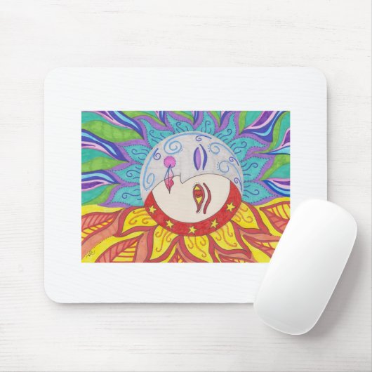 Moon Sun Design Muismat (Met muis)