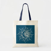 Moon Sun Flower Tote Bag (Voorkant)