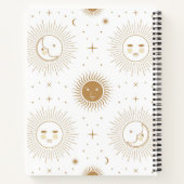 Moon, Sun & Stars Notitieboek (Achterkant)