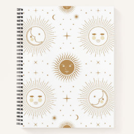 Moon, Sun & Stars Notitieboek