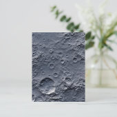 Moon Surface Briefkaart (Staand voorkant)