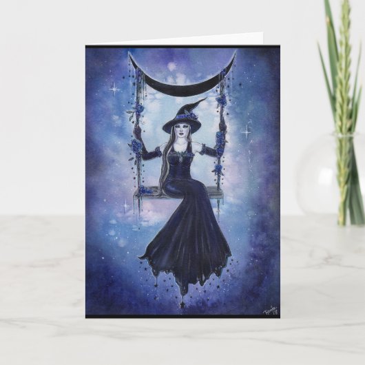 Moon Swing-heksenkaart van Renee Lavoie Kaart (Voorkant)
