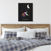 Moon Swinging Redhead Thunder_Cove Canvas Afdruk (Insitu (Slaapkamer))