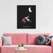Moon Swinging Redhead Thunder_Cove Canvas Afdruk (Insitu (Woonkamer))