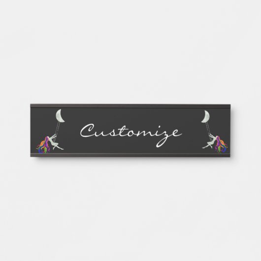 Moon Swinging Redhead Thunder_Cove Deurbordje (Voorkant)