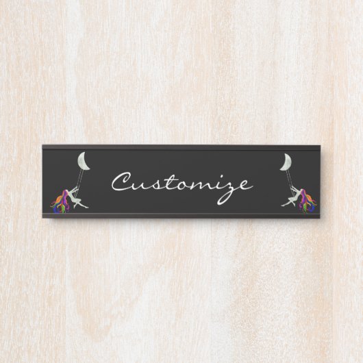 Moon Swinging Redhead Thunder_Cove Deurbordje (Voorkant)