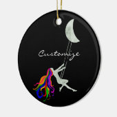 Moon Swinging Redhead Thunder_Cove Keramisch Ornament (Links)