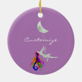 Moon Swinging Redhead Thunder_Cove Keramisch Ornament (Achterkant)