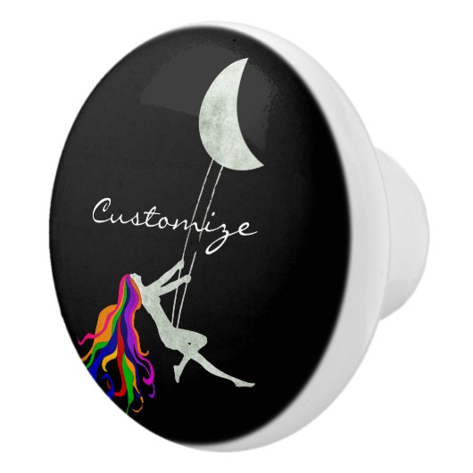 Moon Swinging Redhead Thunder_Cove Keramische Knop (Rechts)