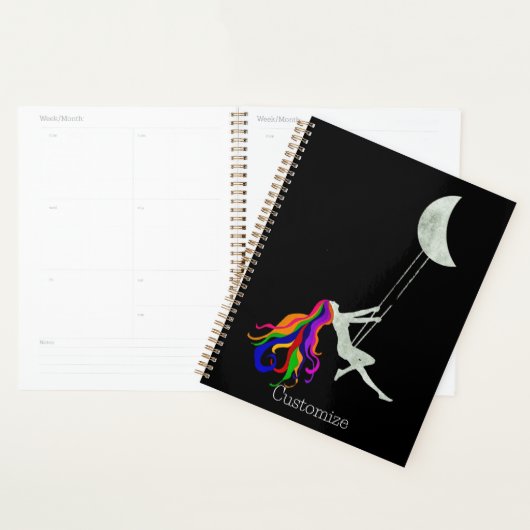 Moon Swinging Redhead Thunder_Cove Planner (Display)