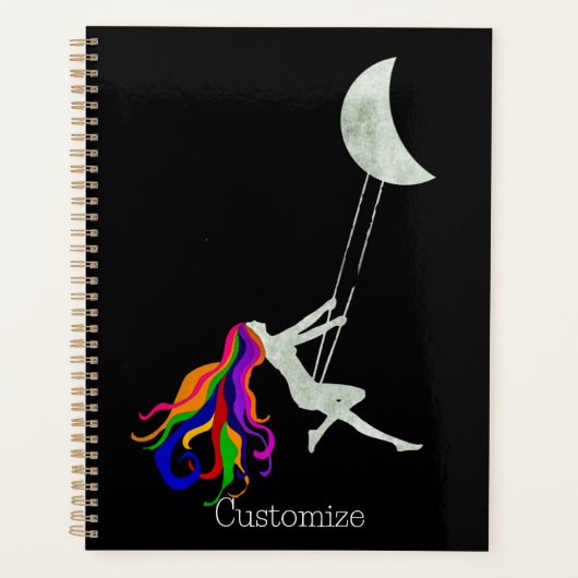 Moon Swinging Redhead Thunder_Cove Planner (Voorkant)