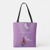 Moon Swinging Redhead Thunder_Cove Tote Bag (Achterkant)