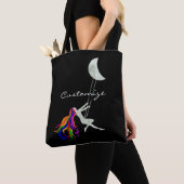 Moon Swinging Redhead Thunder_Cove Tote Bag (Dichtbij)