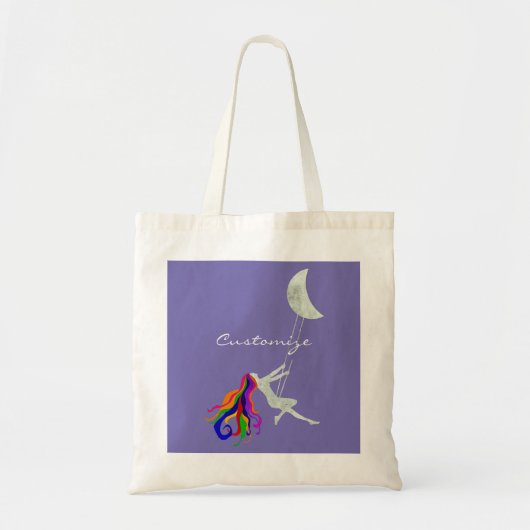 Moon Swinging Redhead Thunder_Cove Tote Bag (Voorkant)