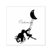 Moon Swinging Redhead Thunder_Cove Zelfinktende Stempel (Design)