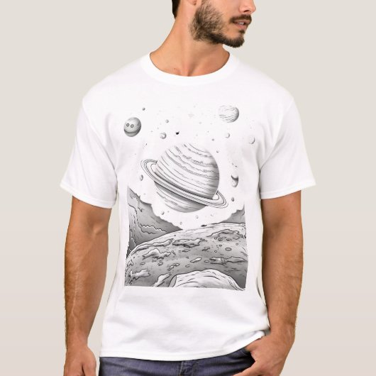 Moon T-shirt (Voorkant)