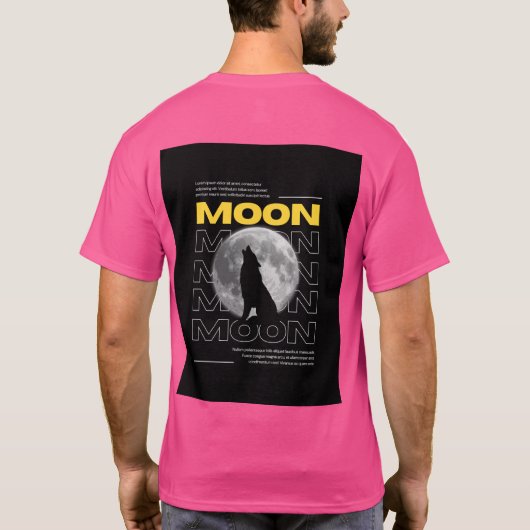 Moon T-shirt (Achterkant)
