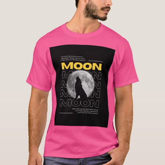 Moon T-shirt (Voorkant)