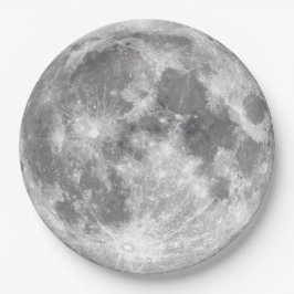 Moon Tableware from Celestial Collection  Papieren Bordje