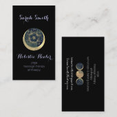 Moon Talisman Visitekaartje (Voorkant / Achterkant)