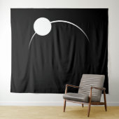 Moon Tapestry Wandkleed (In Situ (horizontaal))