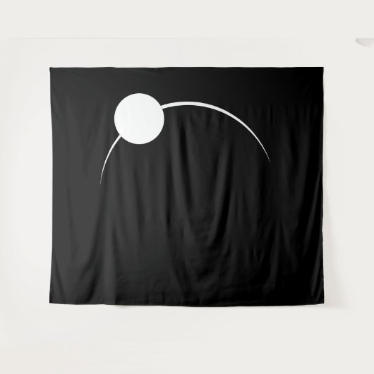 Moon Tapestry Wandkleed (Voorkant (horizontaal))