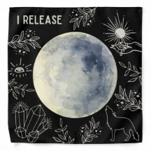 Moon Tarot/Altar Cloth Bandana