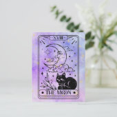 Moon Tarot Briefkaart (Staand voorkant)