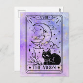 Moon Tarot Briefkaart (Voorkant / Achterkant)
