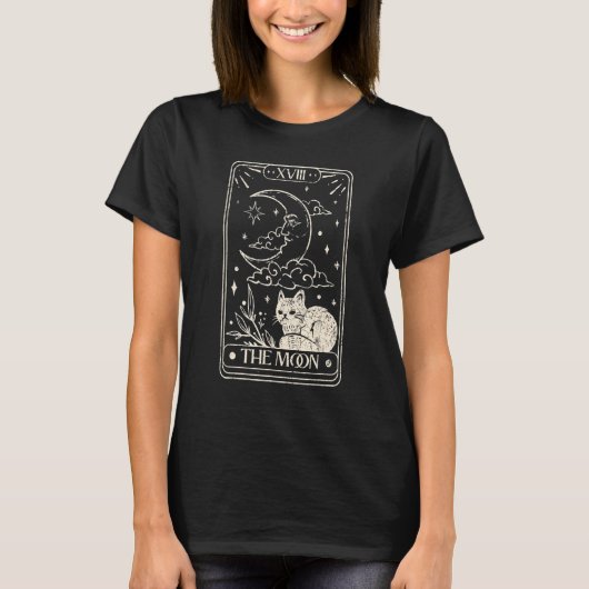 Moon Tarot T-shirt (Voorkant)