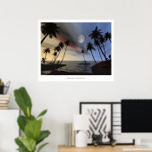 Moon Tide Poster (Thuiskantoor)