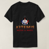 Moon to Mars Mission Artemis 1 NASA T-shirt (Design voorkant)