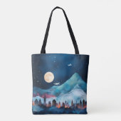 Moon Tote Bag (Achterkant)