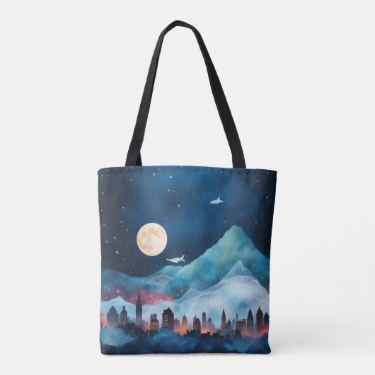 Moon Tote Bag (Achterkant)